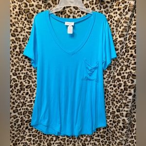 Adrienne’s Blue Top